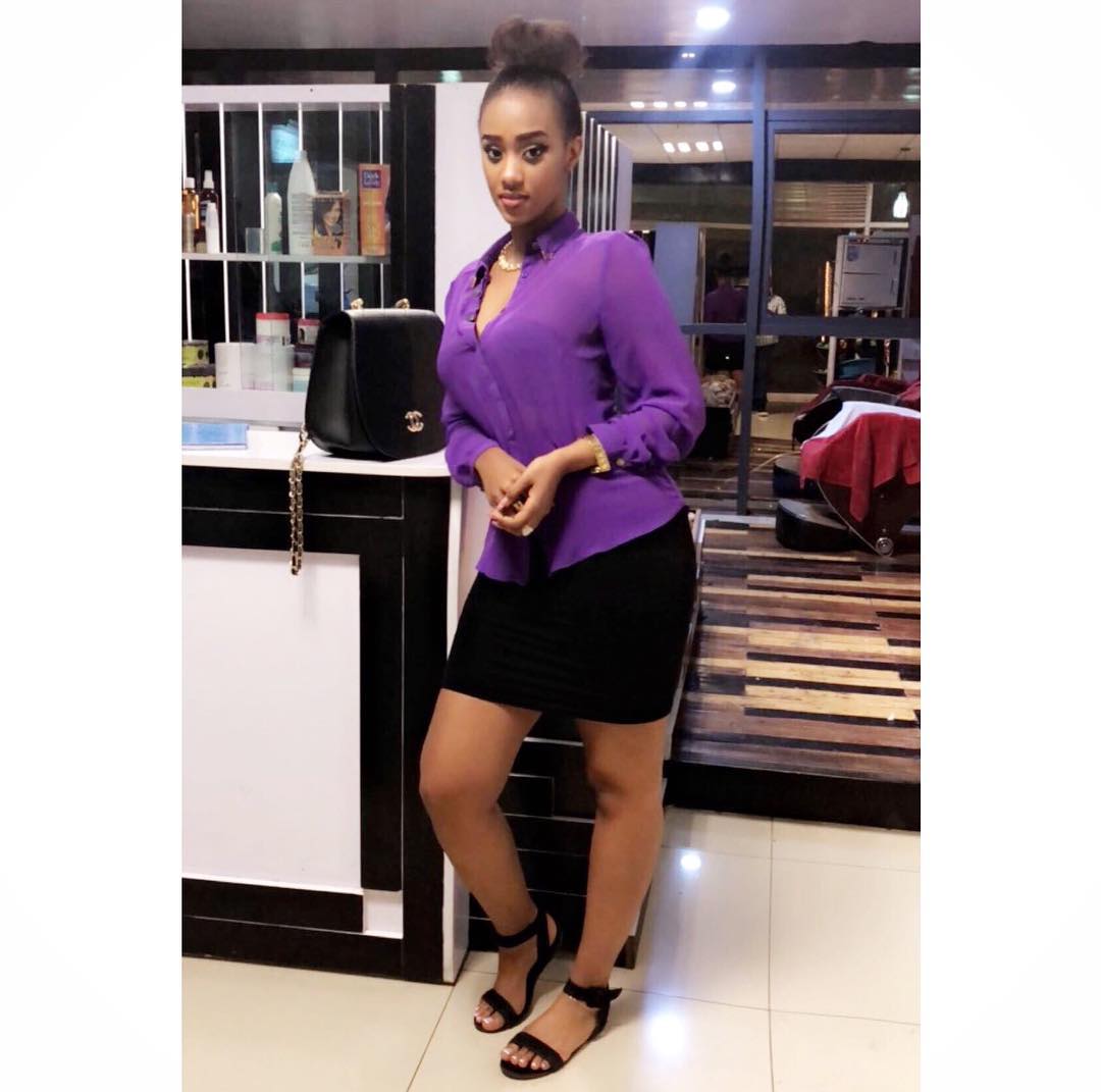 15 photos of Rwandan babe who warmed Diamond's bed in Kigali