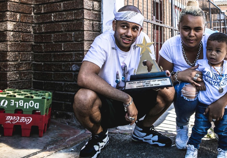 YoungstaCPT Goes On A Trophy Tour After Winning The Lyricist Of The Year