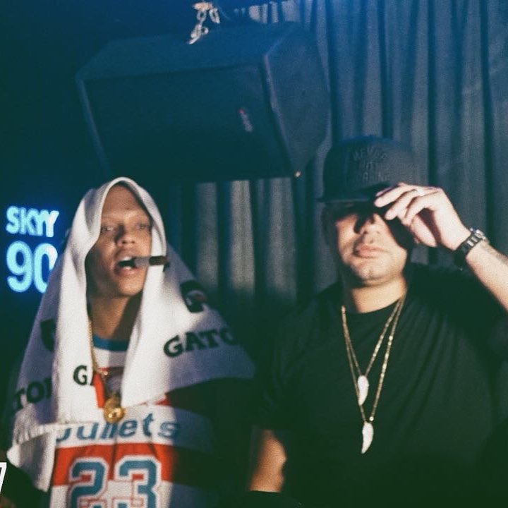Dj Envy and Da L.E.S when Dj Envy came to South Africa. photo credit: Instagram/2freshles