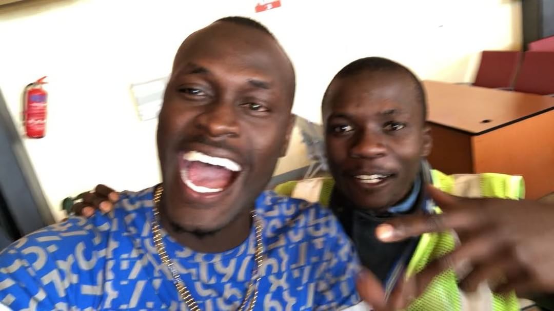 King Kaka and Mandela. photo credit: courtesy