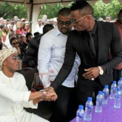 photos of AKA posing with WWE superstars, so much love