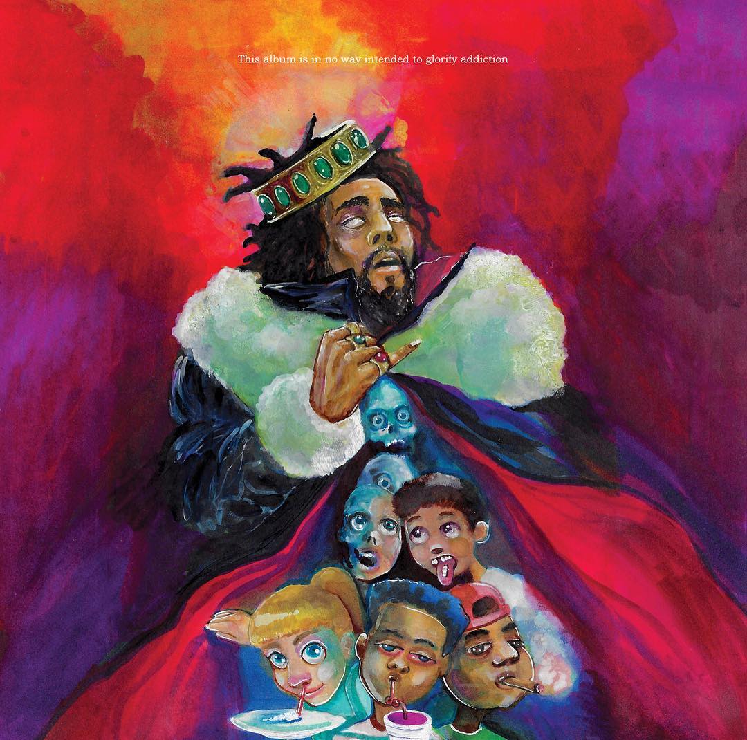 J. Cole's album cover for KOD. photo credit: Instagram/realcoleworld/