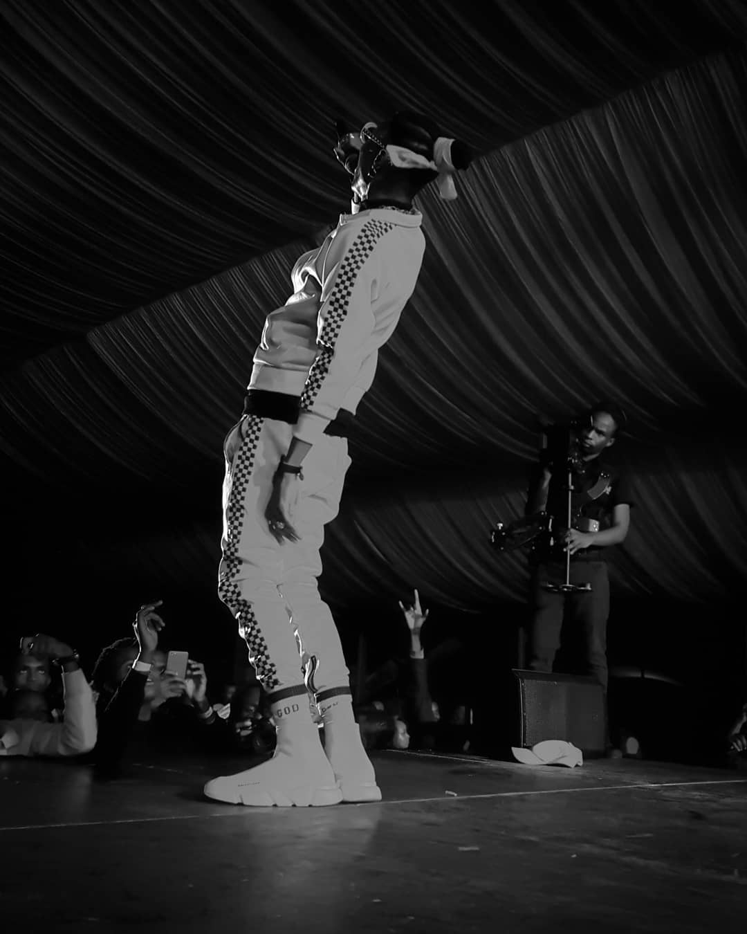 Octopizzo performing at the TRG Festival. photo credit: Instagram/__ngaira__