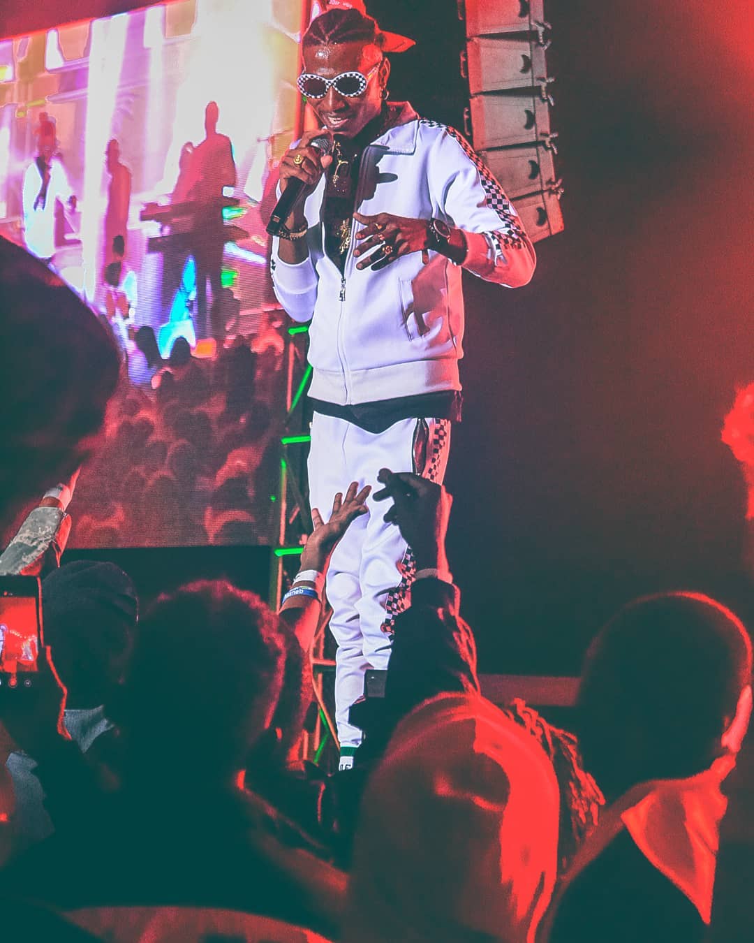 Octopizzo performing at the TRG Festival. photo credit: Instagram/acemaich_