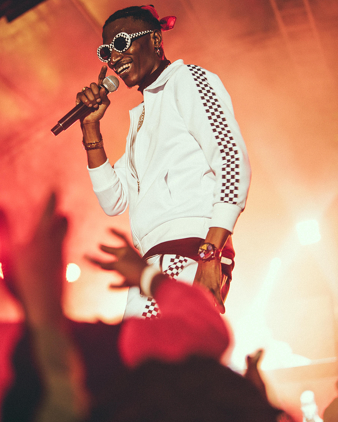 Octopizzo performing at the TRG Festival. photo credit Instagram. tintseh
