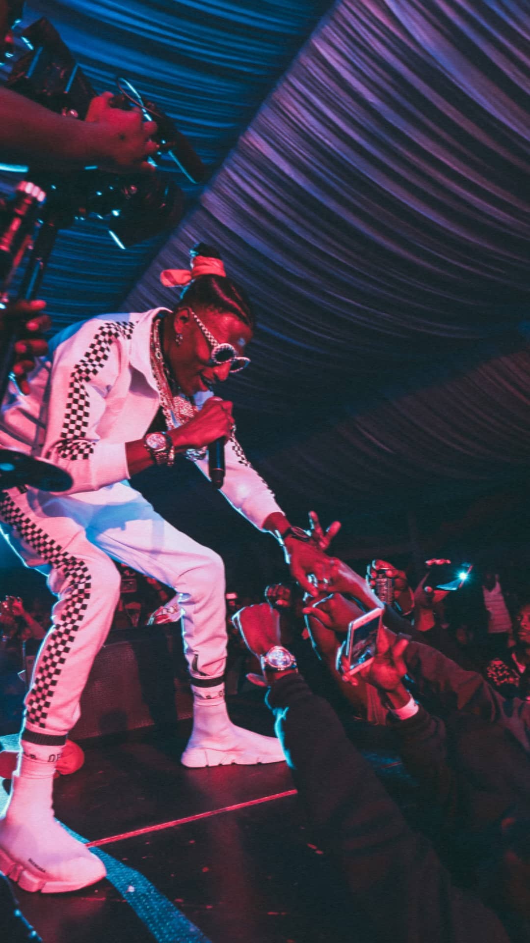 Octopizzo performing at the TRG Festival. photo credit: Instagram/tintseh