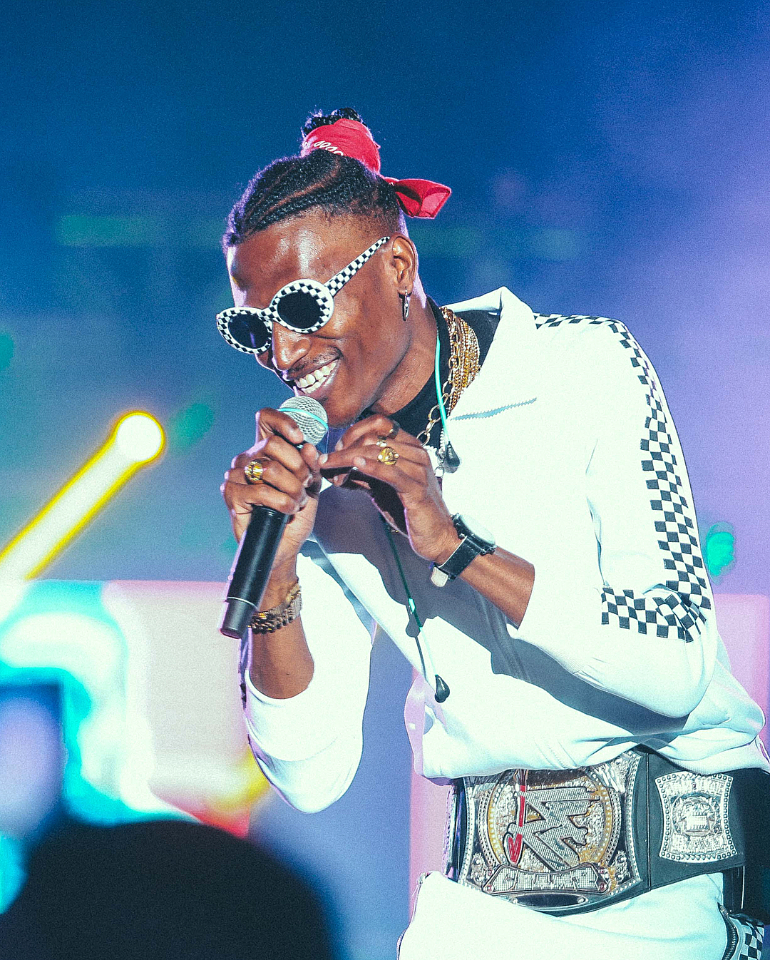 Octopizzo performing at the TRG Festival. photo credit: Instagram/tintseh
