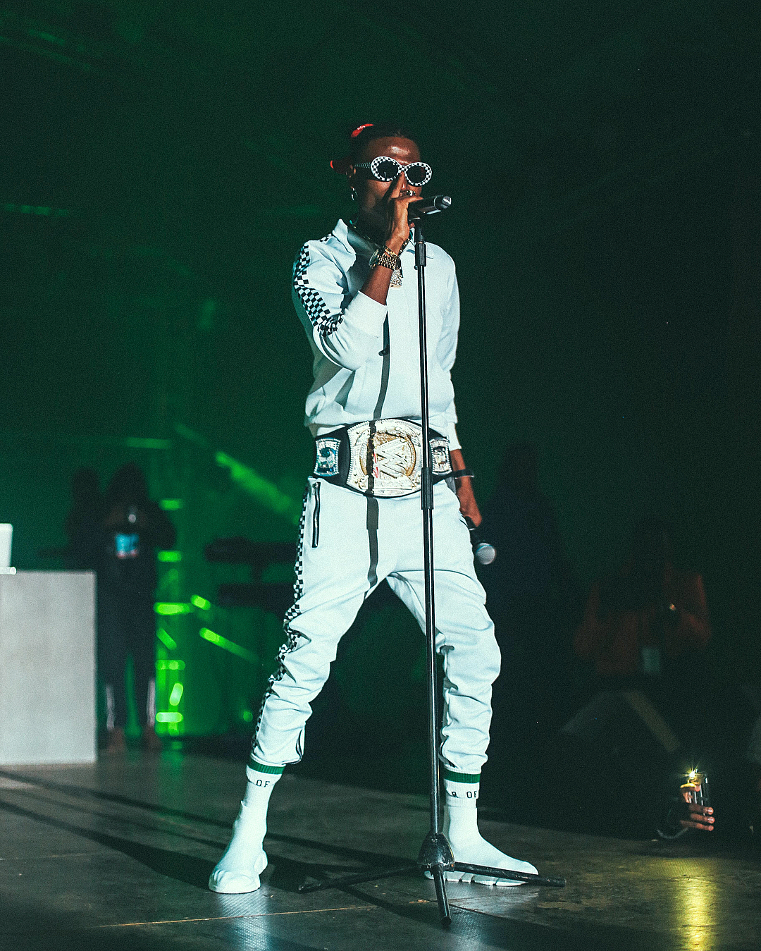 Octopizzo performing at the TRG Festival. photo credit: Instagram/tintseh