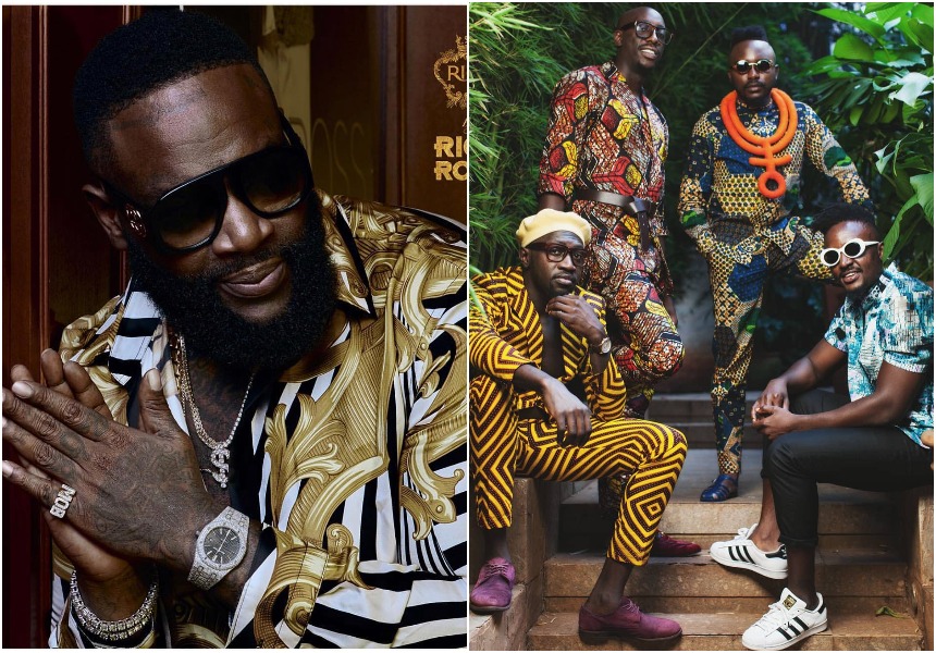 Rick ROss and Sauti Sol