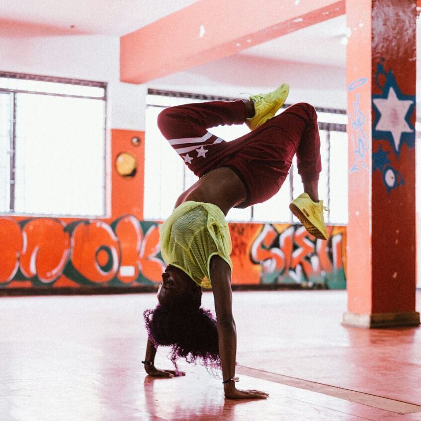 Aggie the dance queen. photo credit: Instagram/aggie_the_dance_queen