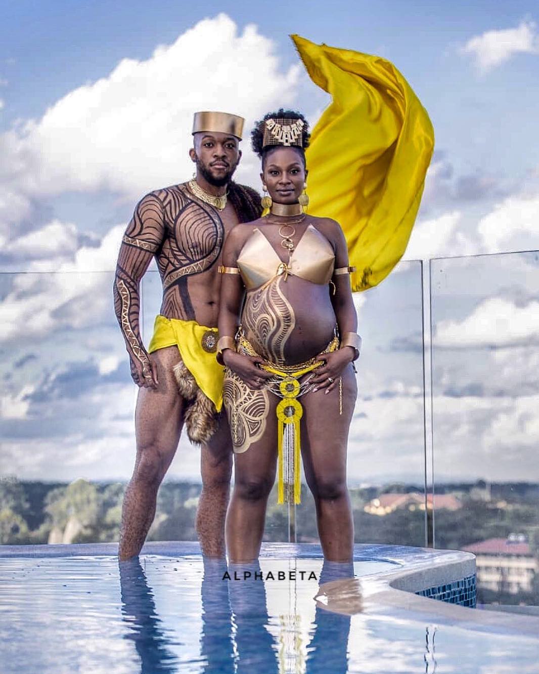 Frankie Kiarie and Maureen Waititu. photo credit: Instagram/frankie_justgymit