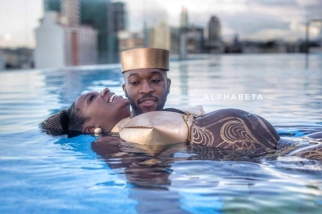 Frankie Kiarie with wife, Maureen Waititu. photo credit: Instagram/frankie_justgymit