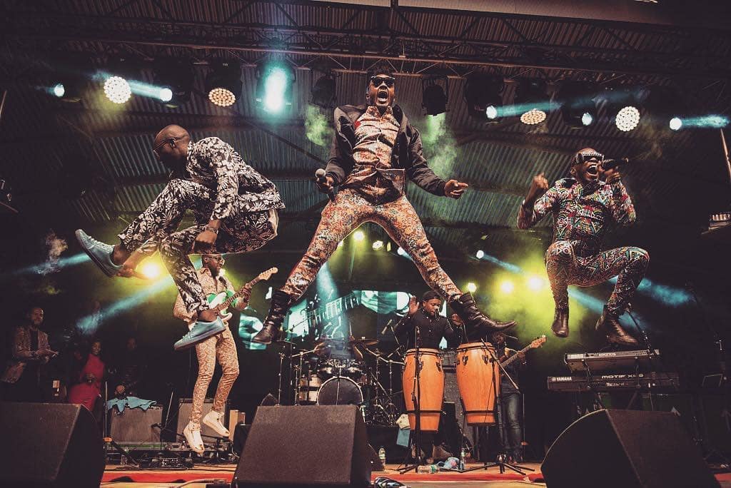 Sauti Sol performing. photo credit: Instagram/sautisol