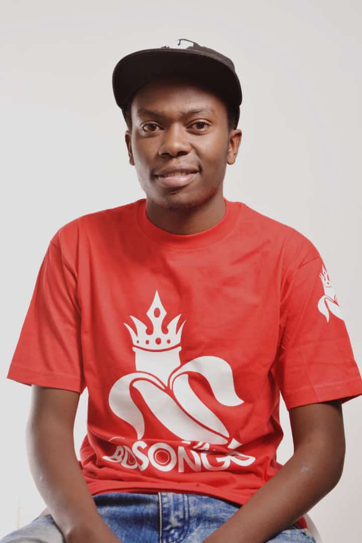 The Real Househelps of Kawangware actor, Michireti rocking Made in Bosongo T-shirt