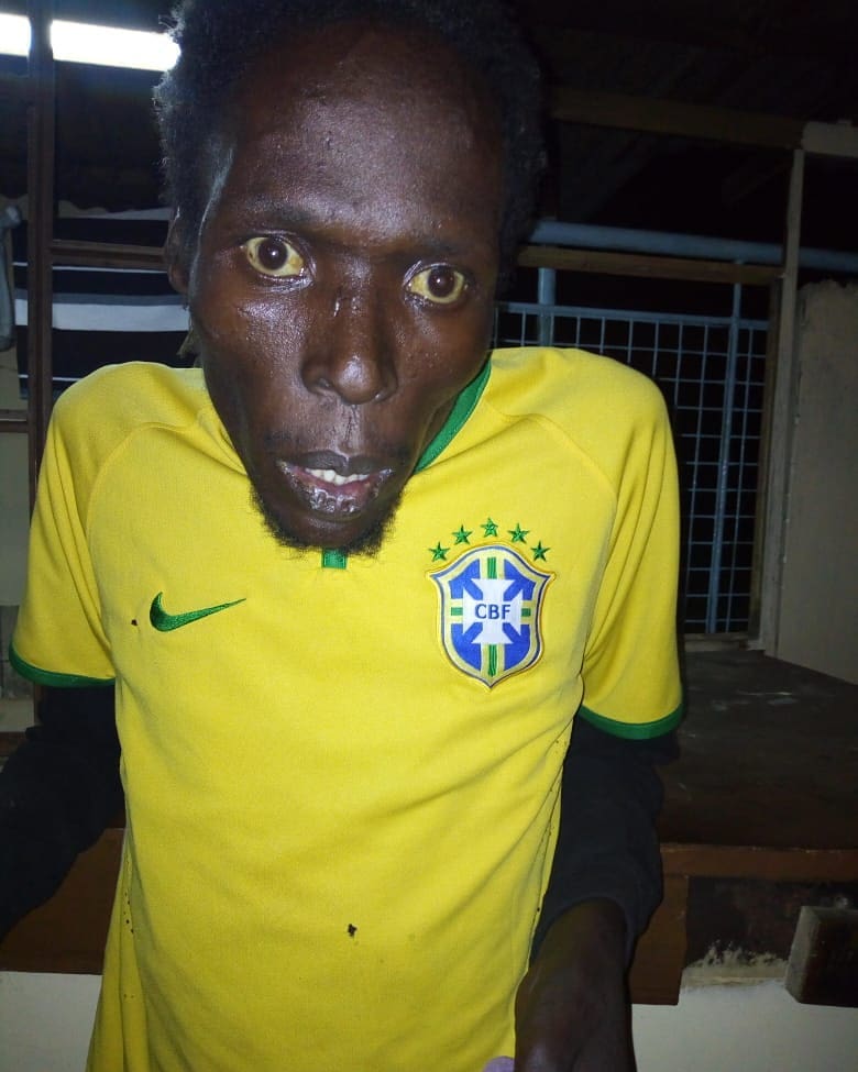 Eric Omondi's brother Joseph Onyango Omondi. photo credit: Instagram/ericomondi