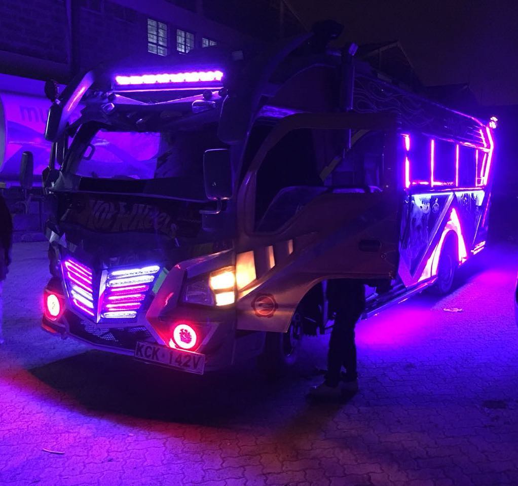 the Mack Bully nganya. photo credit: Instagram/matatugalore