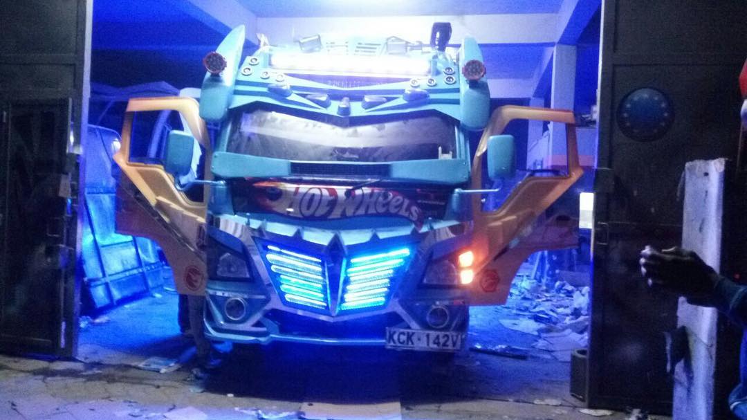 the Mack Bully nganya. photo credit: Instagram/matatugalore