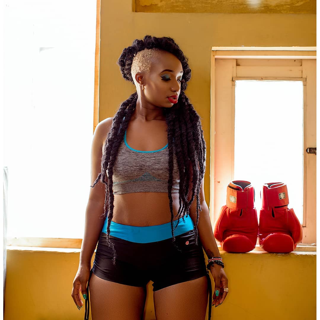 physically fit Tallia Oyando. photo credit: Instagram/talliaoyando