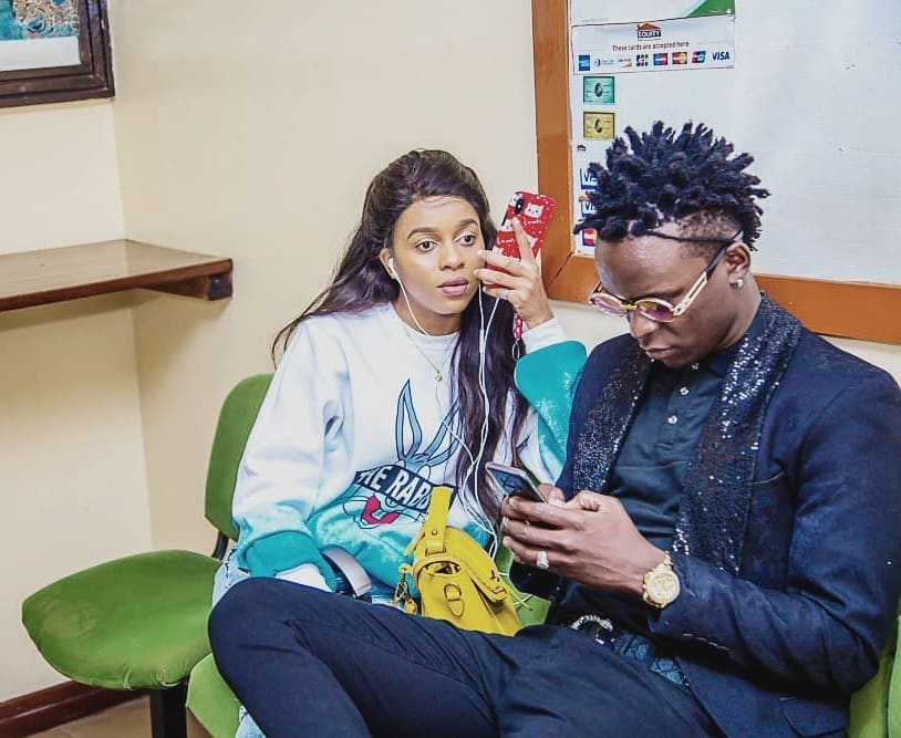 Willy Paul and Nandy. photo credit: Instagram/willy.paul.msafi