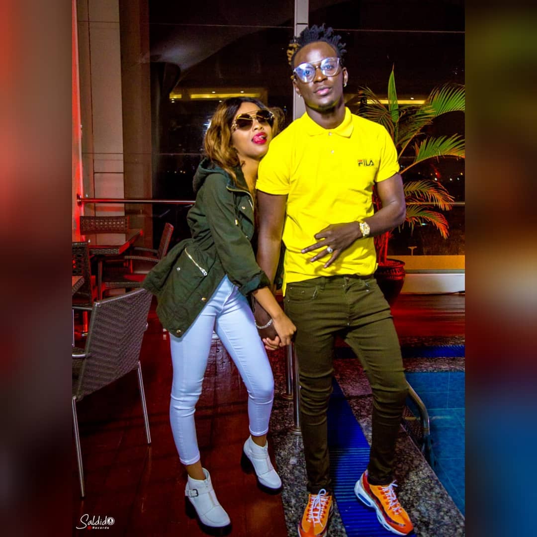 Willy Paul and Nandy. photo credit: Instagram/willy.paul.msafi