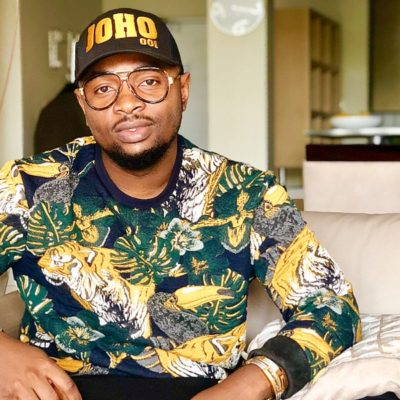 Vibrant Kisumu based rapper Gabiro Mtu Necessary comes to a live TV show on a motorbike