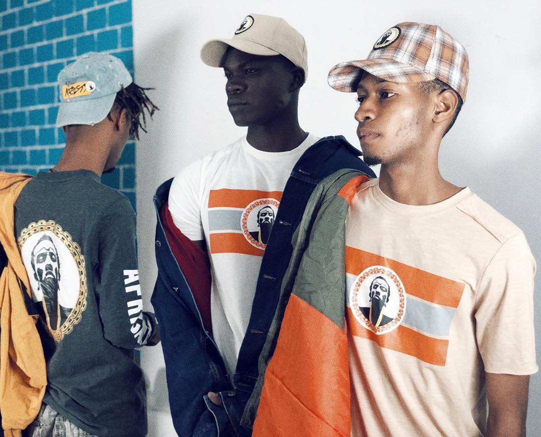 Models modelling the new African Boy new collection. photo credit: Instagram/juma_jux