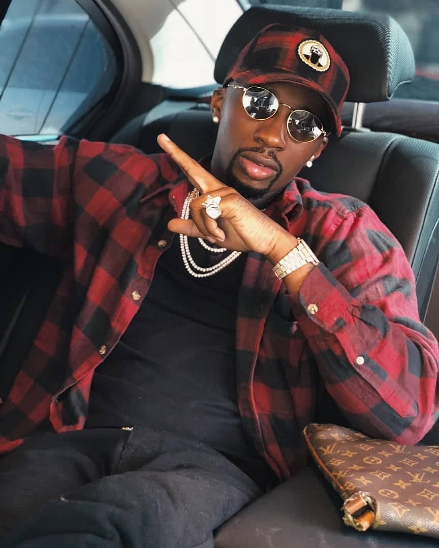 Juma Jux wearing the new African Boy new collection. photo credit: Instagram/juma_jux