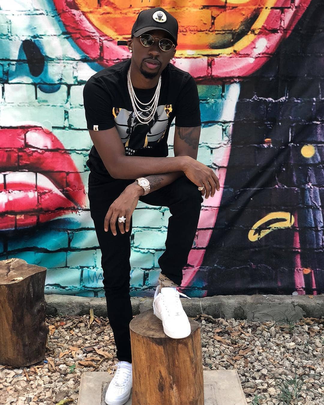 Juma Jux wearing the new African Boy new collection. photo credit: Instagram/juma_jux