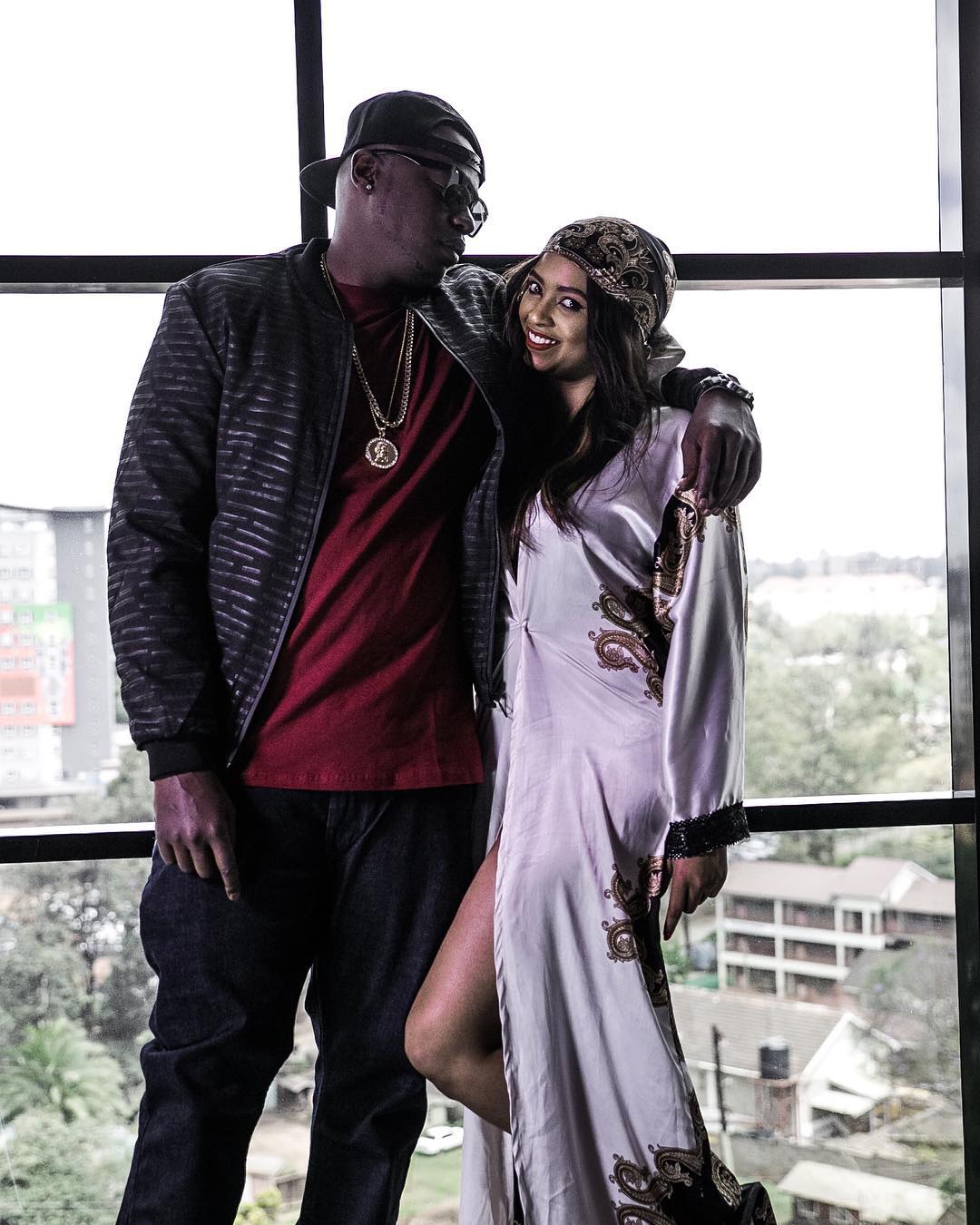Lon Jon with Kelmah Shiko. photo credit: Instagram/lonjonofficial