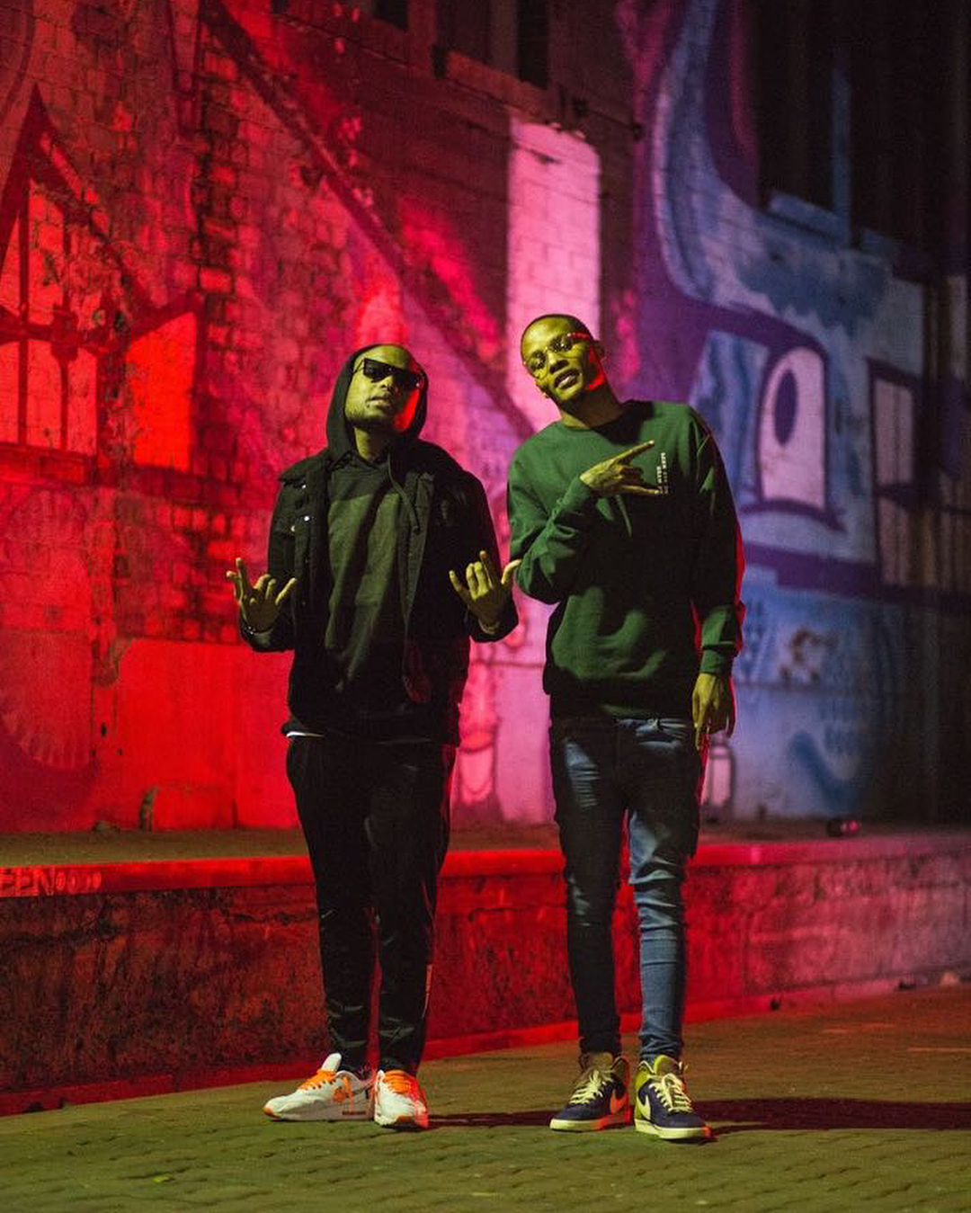 K.O with Zingah Lord of the Jig. photo credit: Instagram/mrcashtime