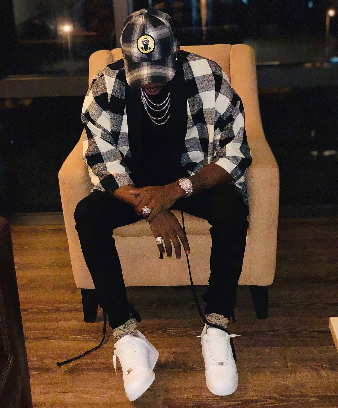 Juma Jux wearing the new African Boy new collection. photo credit: Instagram/juma_jux