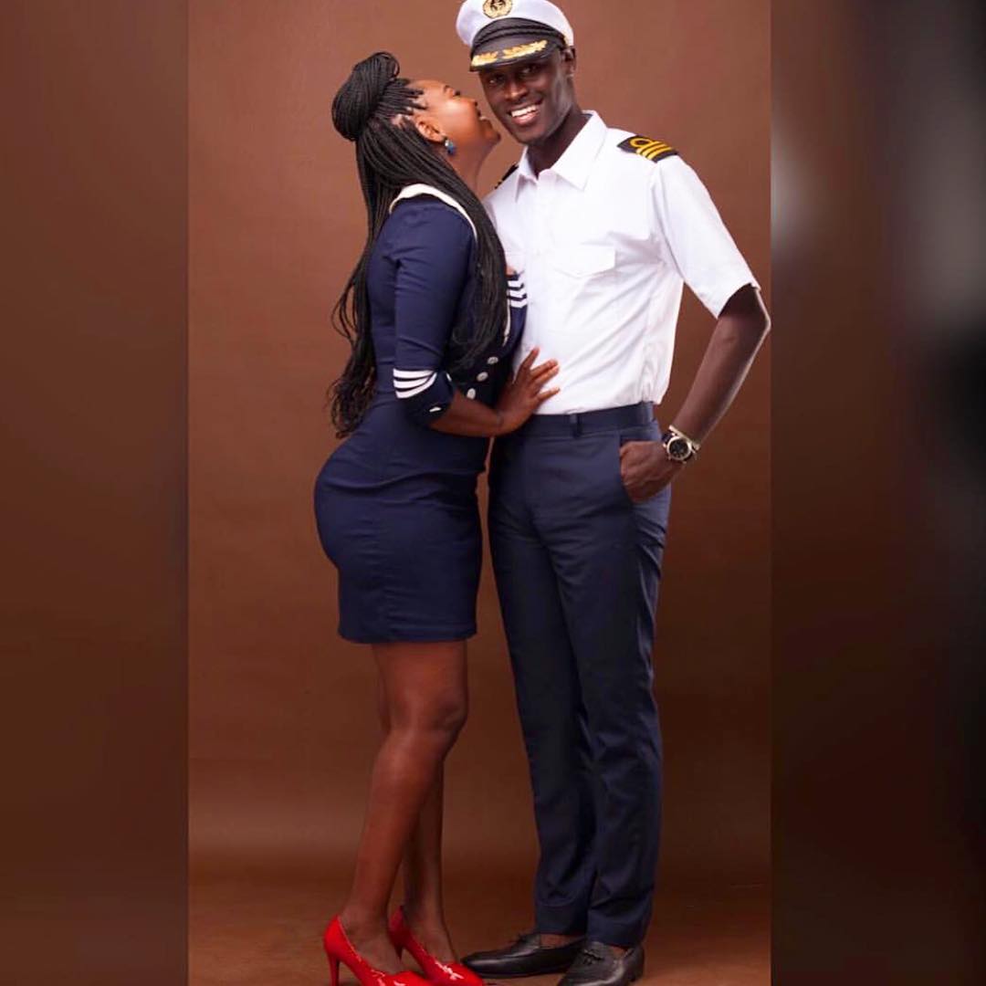 King Kaka with his wifem Nana Owiti. photo credit: Instagram/thekingkaka