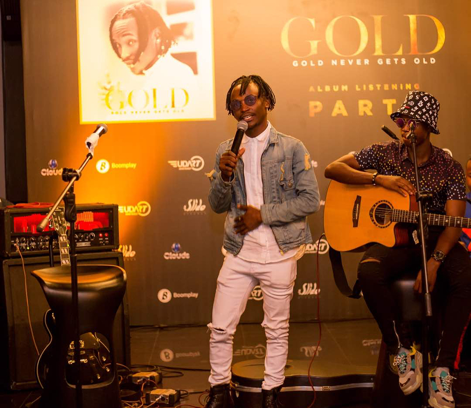 Barnaba at the GOLD listening party