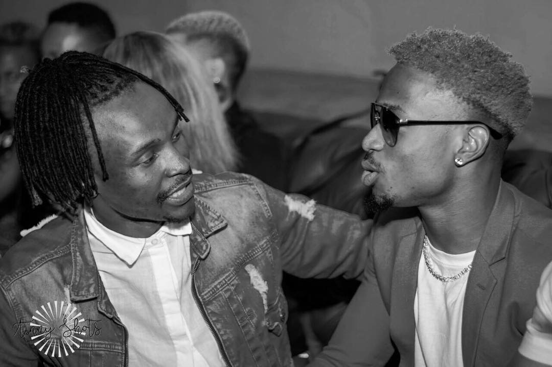 Barnaba with Nedy Music at the event