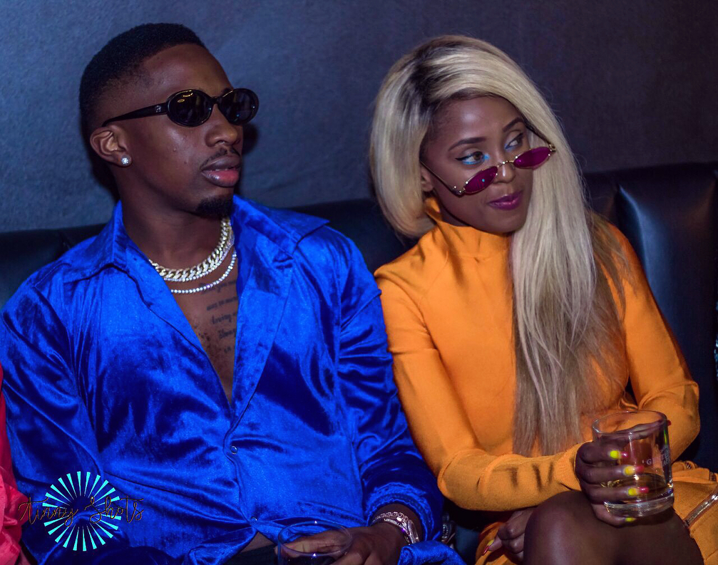 Vanessa Mdee and Jux pulled up to show support