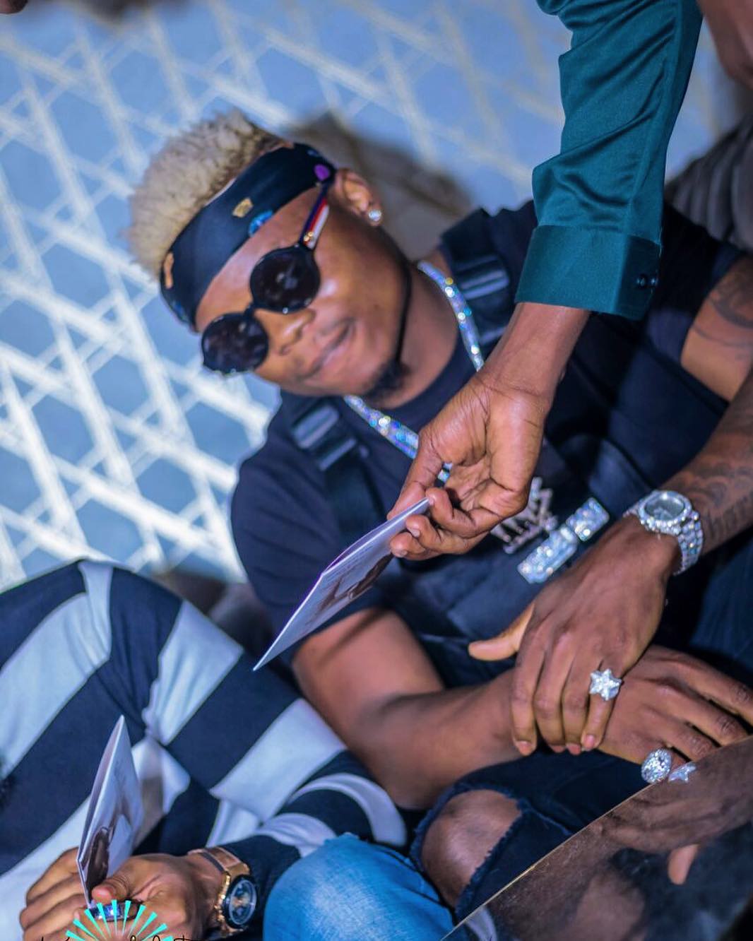 Wasafi Classic Baby signed artiste Harmonize was there to support Barnaba of course