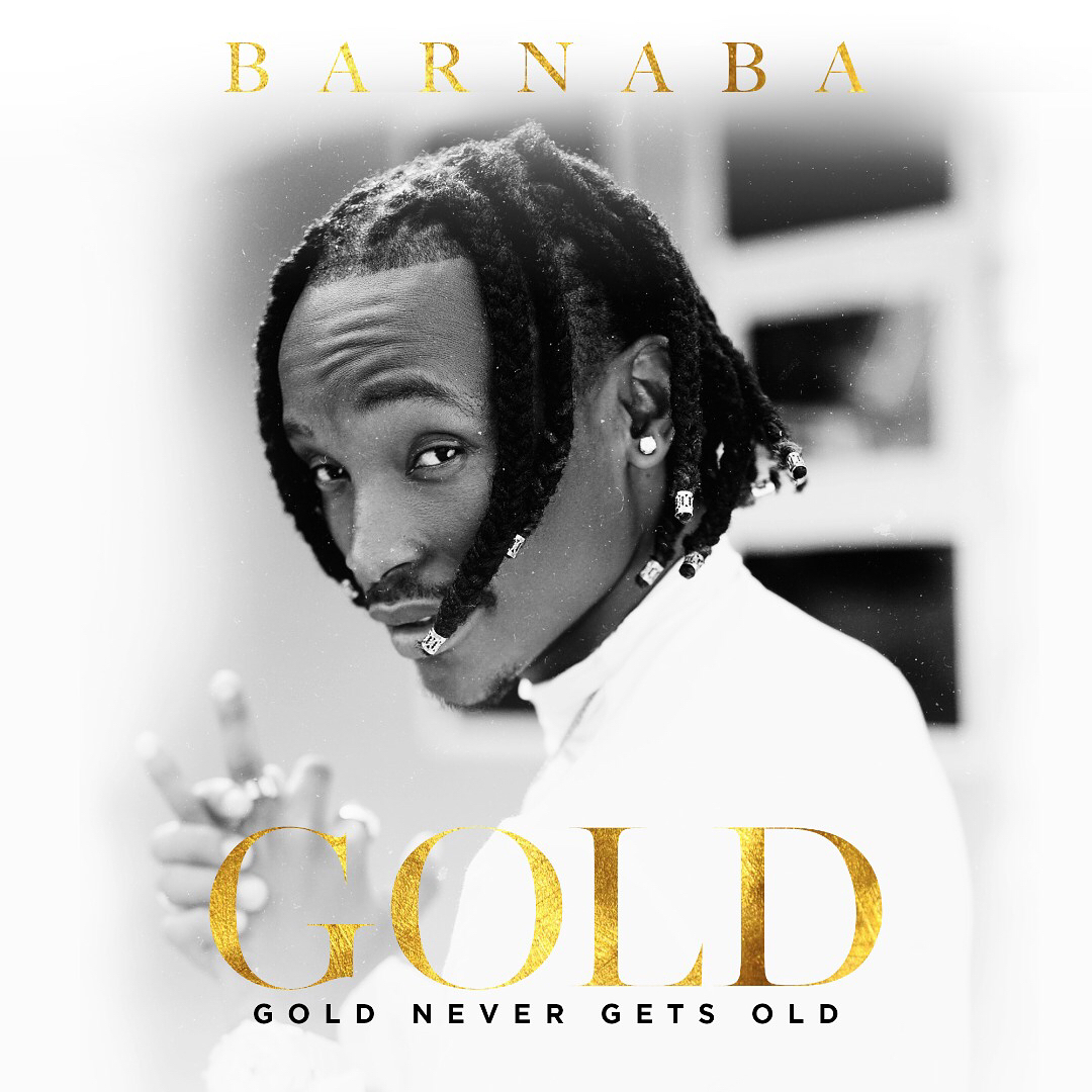 Barnaba's 'Gold' album front cover art. photo credit: Instagram/barnabaclassic