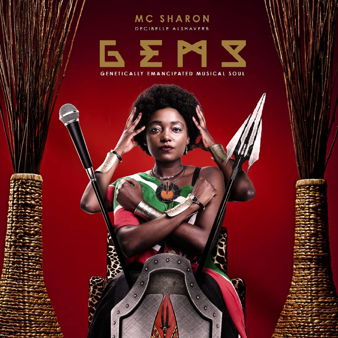 MC Sharon's GEMS official album cover. photo credit: Instagram/mcsharonke