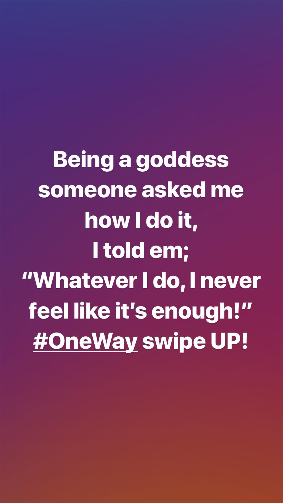 Rosa Ree's Insta story