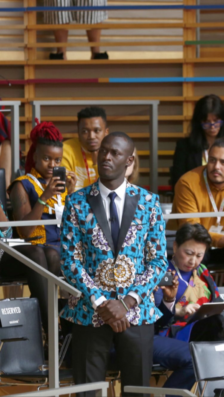 King Kaka at the 2018 annual Goalkeepers in New York. photo credit: Instagram/thekingkaka