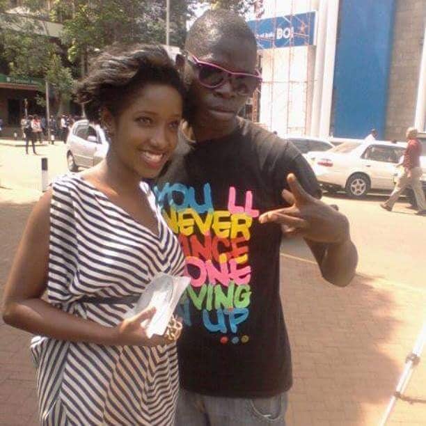 Vicmass Luodollar with Anita Nderu back in the day when he was still on the come up in the music industry. photo credit: Instagram/vicmassluodollar