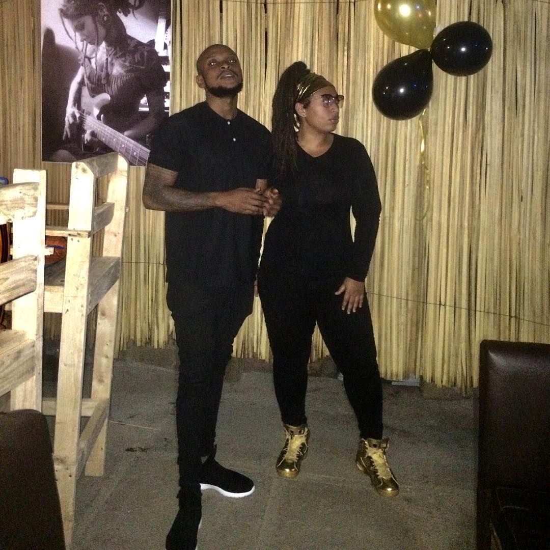 Nazizi with her alleged boyfriend, Boy Caro. photo credit: Instagram/nazizihirji
