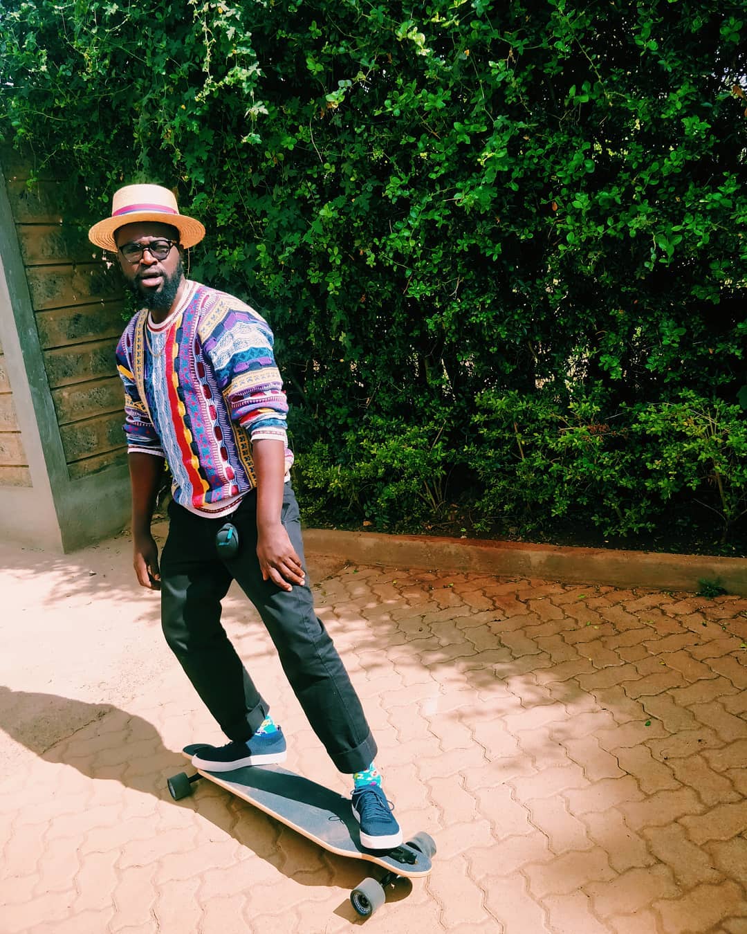 Blinky Bill skating. photo credit: Instagram/heyheyblinkybill