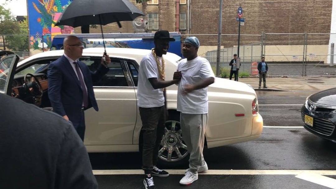 King Kaka and Tracy Morgan in New York