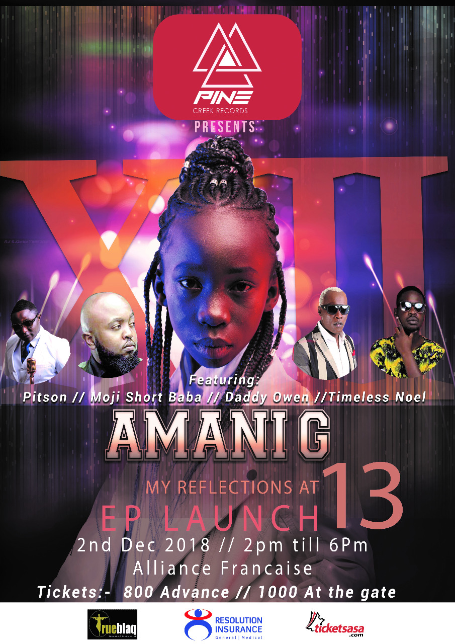 AMANI G EP Poster