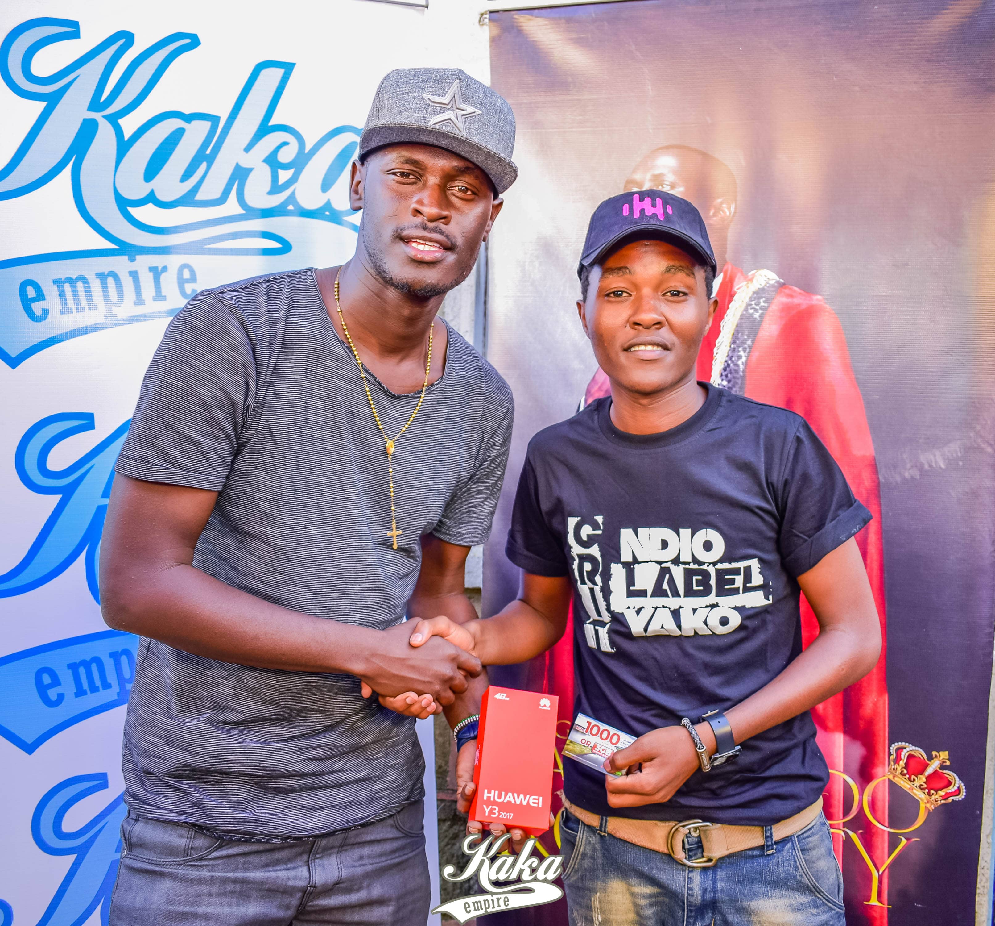 King Kaka and Andrew Ndungu from Naivasha