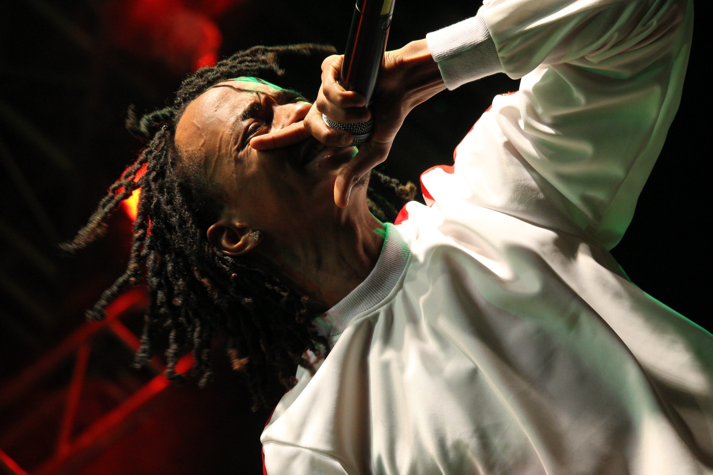 Boutross perfoming at Nyege Nyege Festival in Uganda