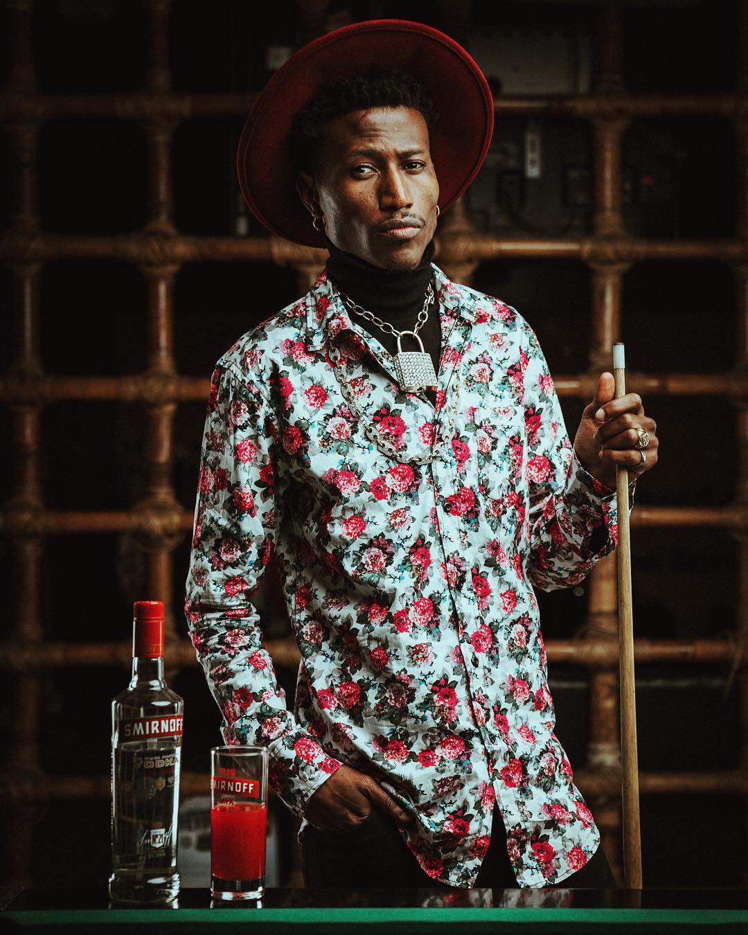 the Kibera born and bred rapper, Octopizzo is the face and the brand ambassador for Smirnoff Kenya
