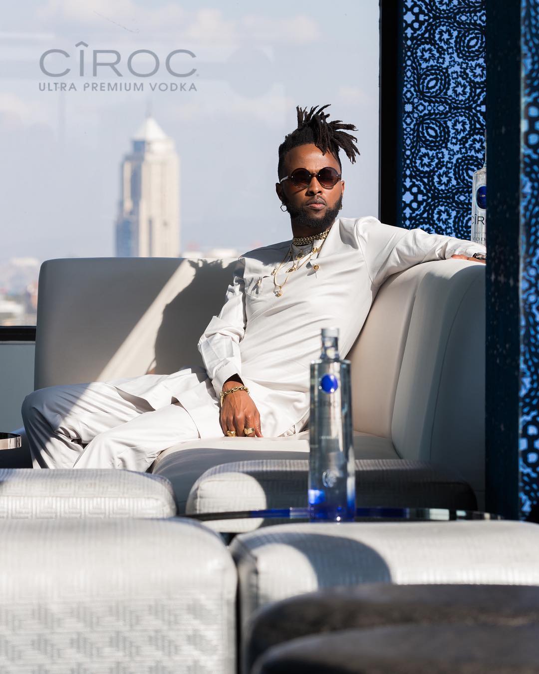 Kagwe Mungai is the face of Ciroc together with Joy Kendi