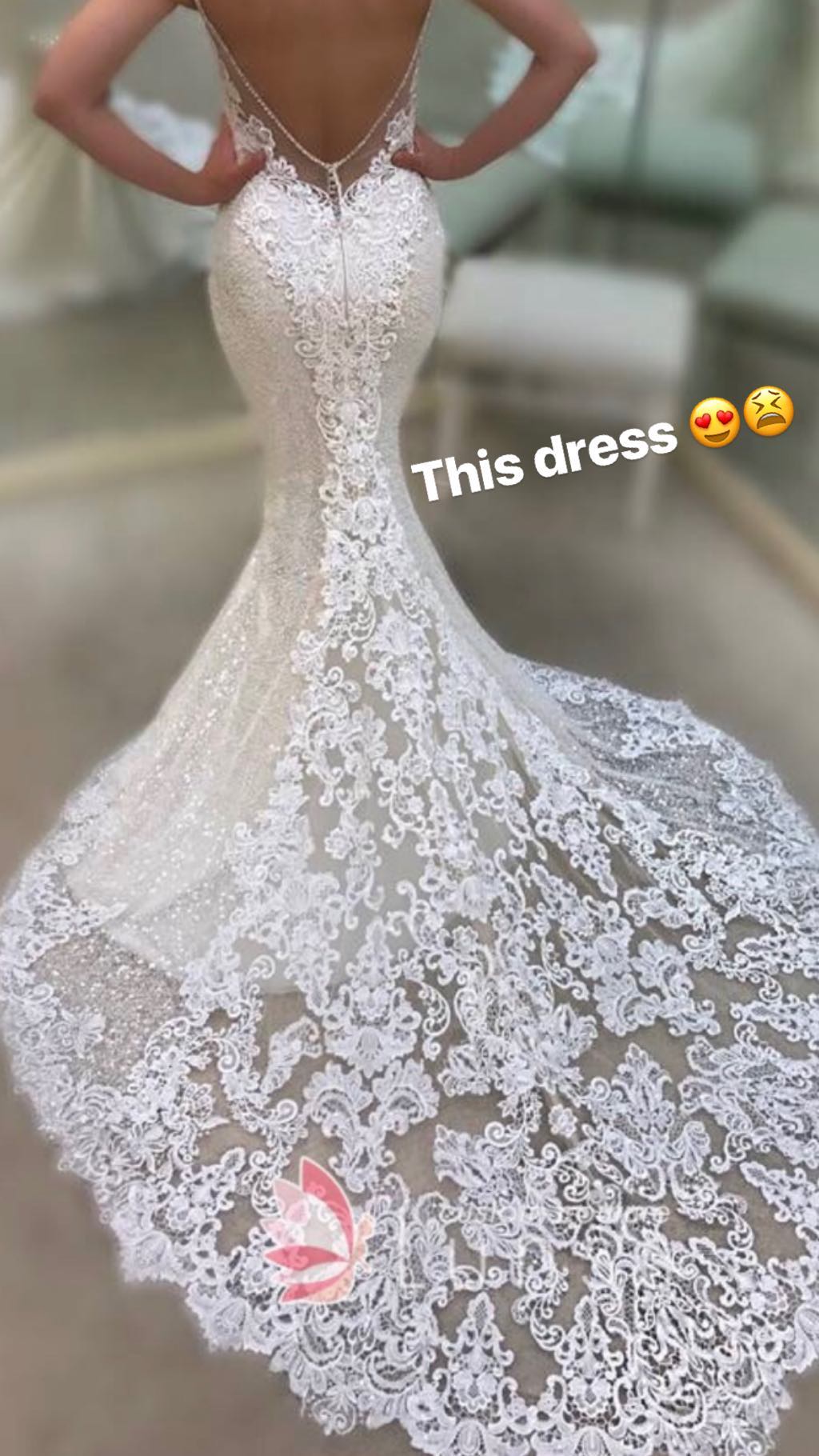Tanisha Donna's wedding dress